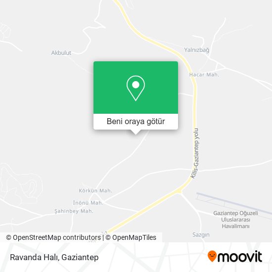 Ravanda Halı harita