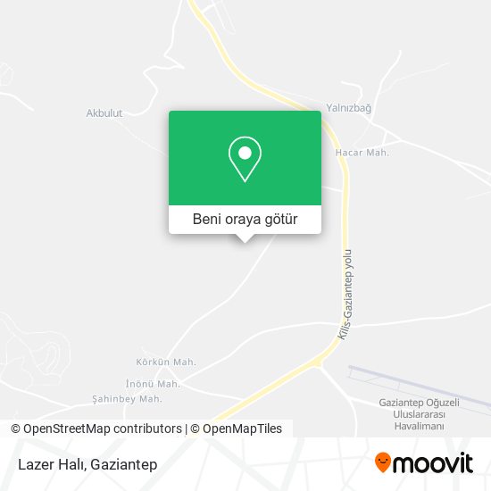 Lazer Halı harita