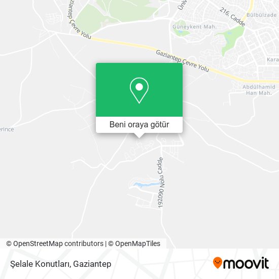 Şelale Konutları harita