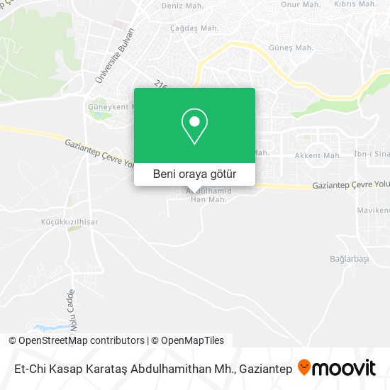 Et-Chi Kasap Karataş Abdulhamithan Mh. harita