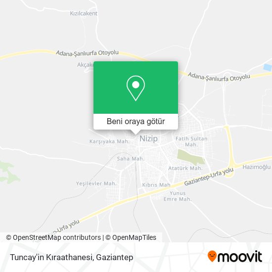 Tuncay'in Kıraathanesi harita