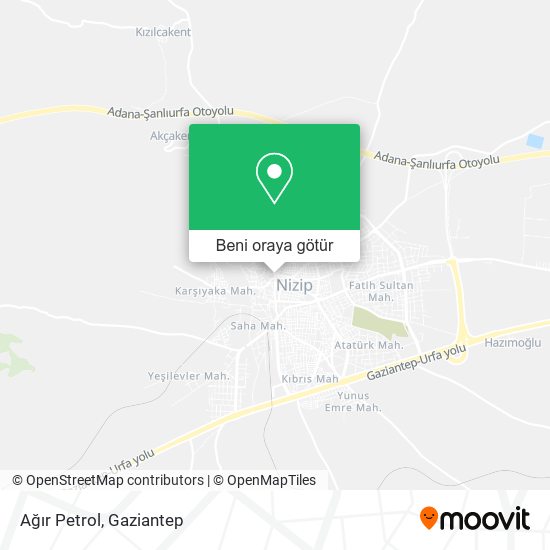Ağır Petrol harita