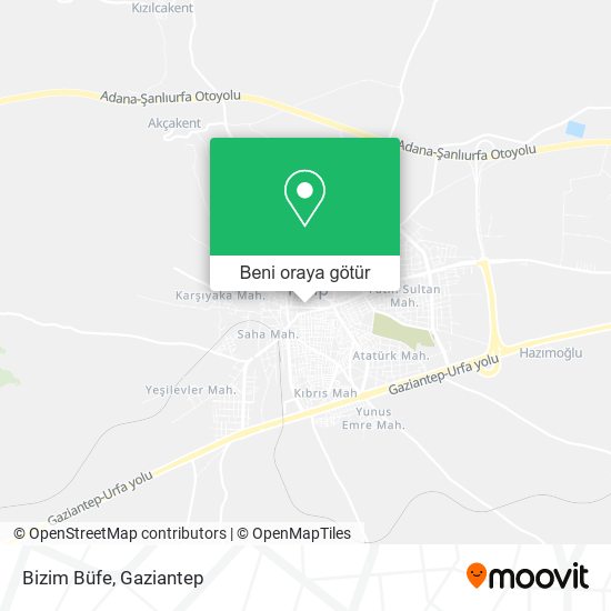 Bizim Büfe harita