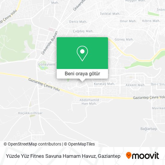 Yüzde Yüz Fitnes Savuna Hamam Havuz harita