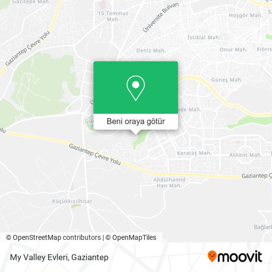 My Valley Evleri harita