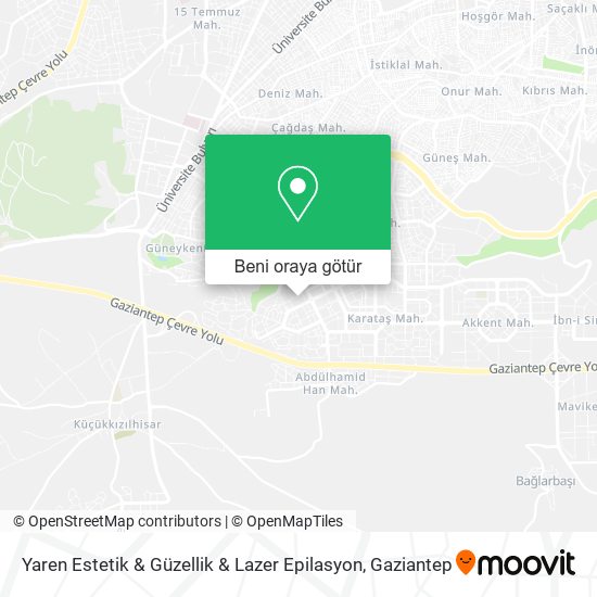 Yaren Estetik & Güzellik & Lazer Epilasyon harita