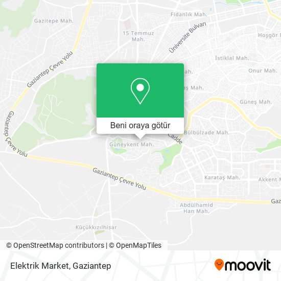 Elektrik Market harita
