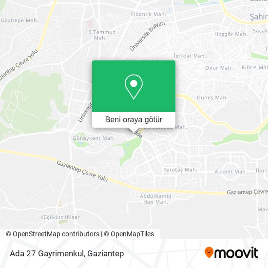 Ada 27 Gayrimenkul harita
