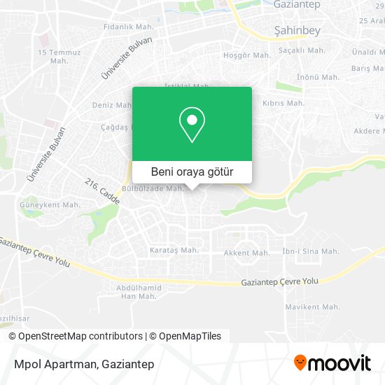 Mpol Apartman harita