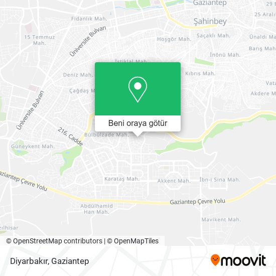 Diyarbakır harita