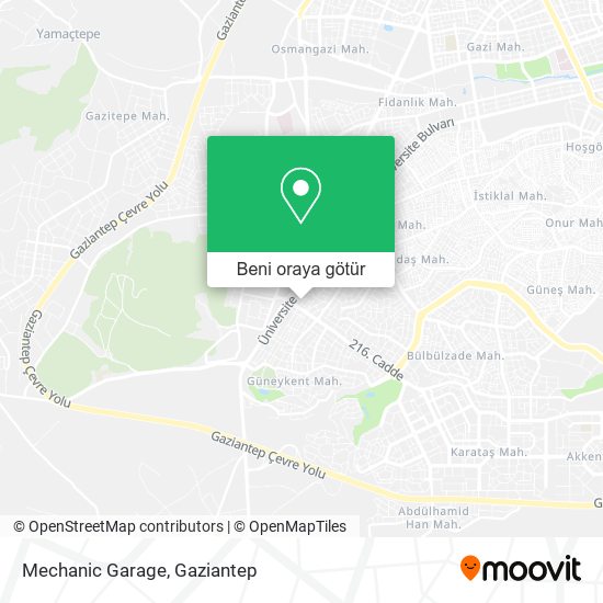 Mechanic Garage harita