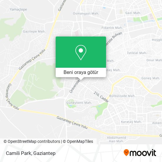 Camili Park harita