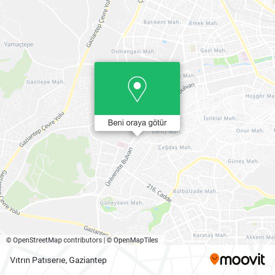 Vıtrın Patıserıe harita