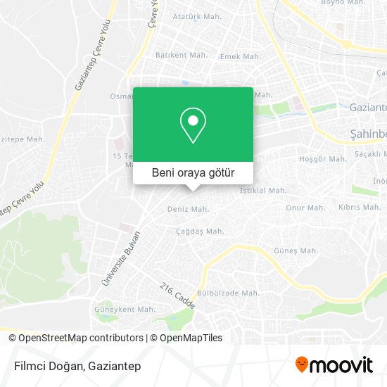 Filmci Doğan harita