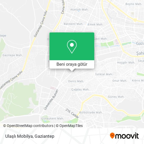 Ulaşlı Mobilya harita