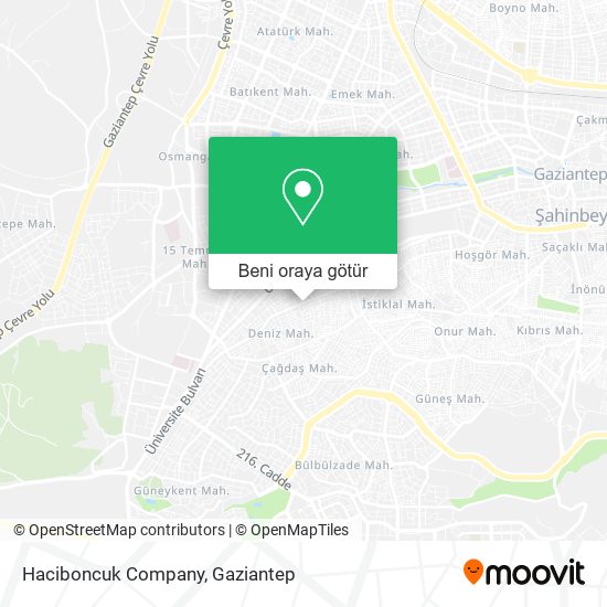 Haciboncuk Company harita