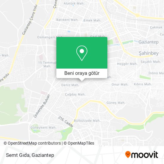 Semt Gıda harita