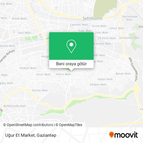 Uğur Et Market harita