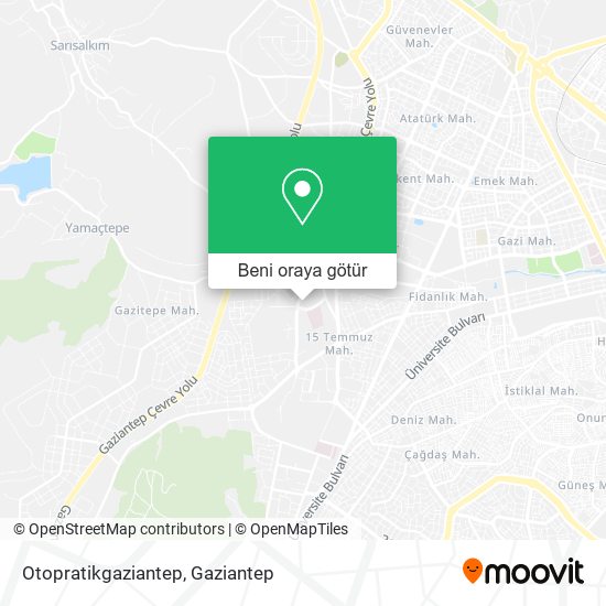 Otopratikgaziantep harita