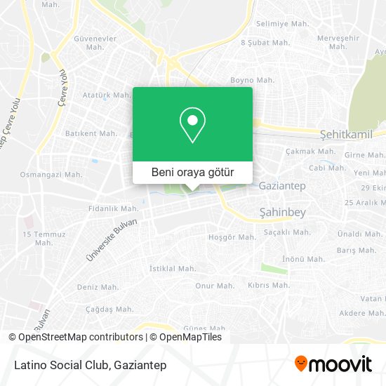 Latino Social Club harita