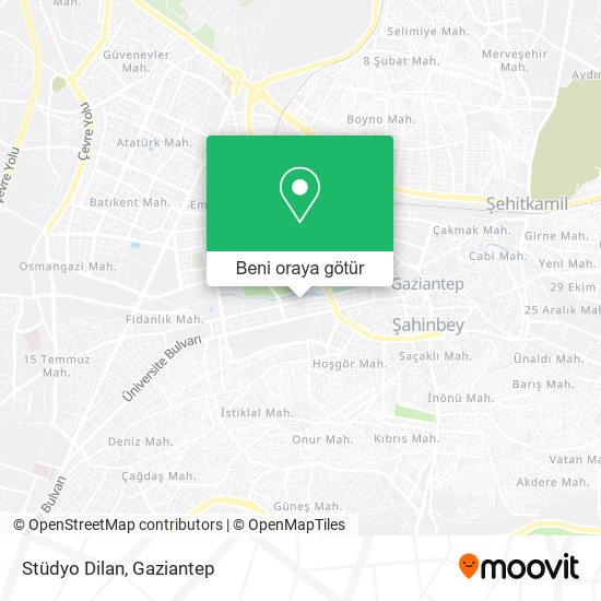 Stüdyo Dilan harita