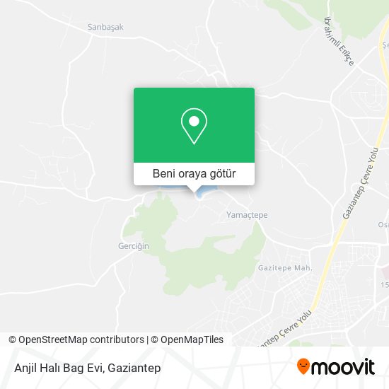 Anjil Halı Bag Evi harita