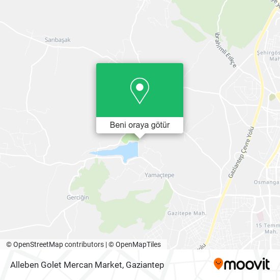 Alleben Golet Mercan Market harita