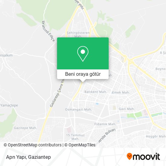 Apn Yapı harita