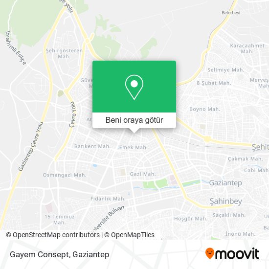 Gayem Consept harita
