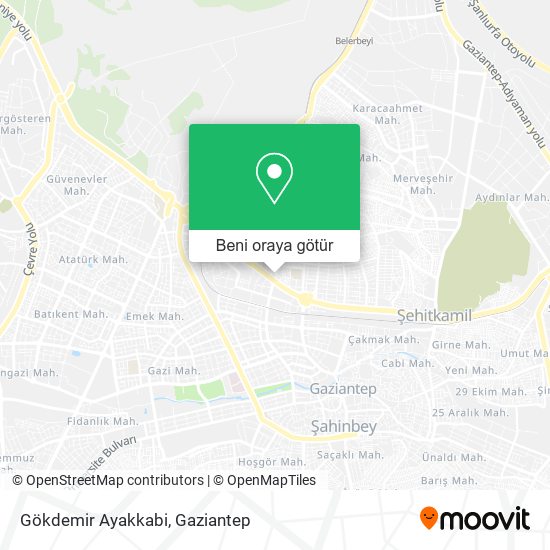 Gökdemir Ayakkabi harita