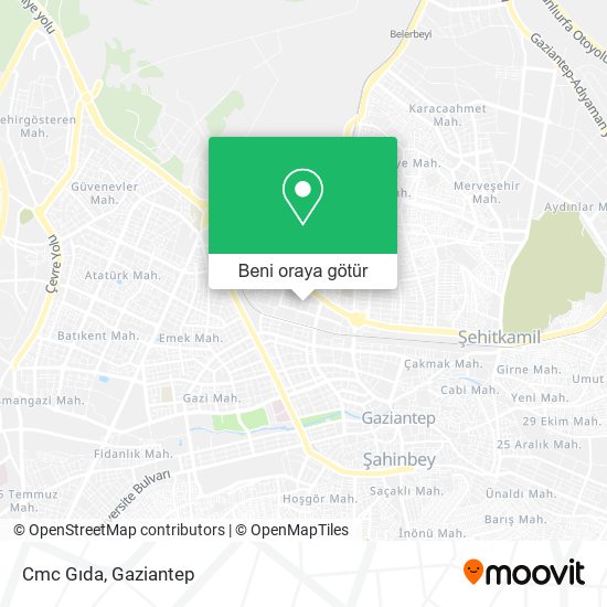 Cmc Gıda harita