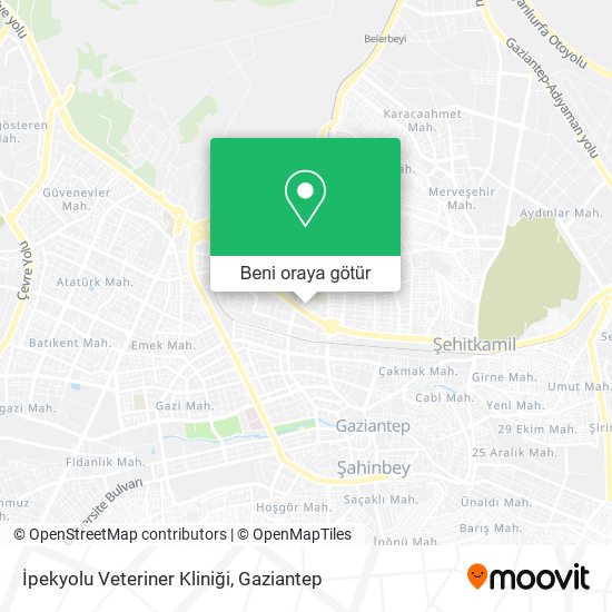 İpekyolu Veteriner Kliniği harita