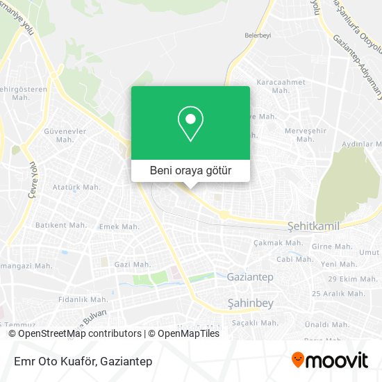 Emr Oto Kuaför harita