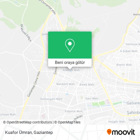 Kuafor Ümran harita