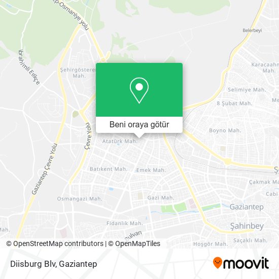 Diisburg Blv harita