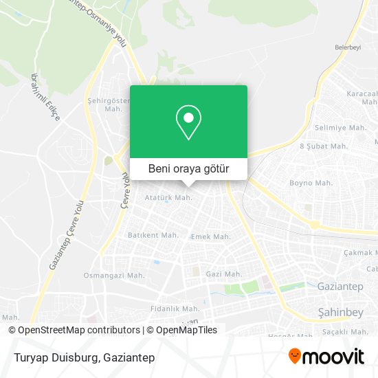 Turyap Duisburg harita