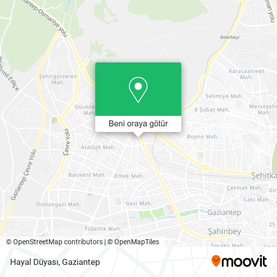 Hayal Düyası harita
