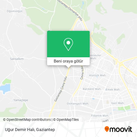 Uğur Demir Halı harita