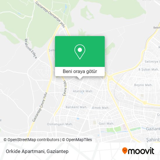 Orkide Apartmani harita
