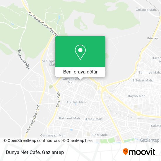 Dunya Net Cafe harita