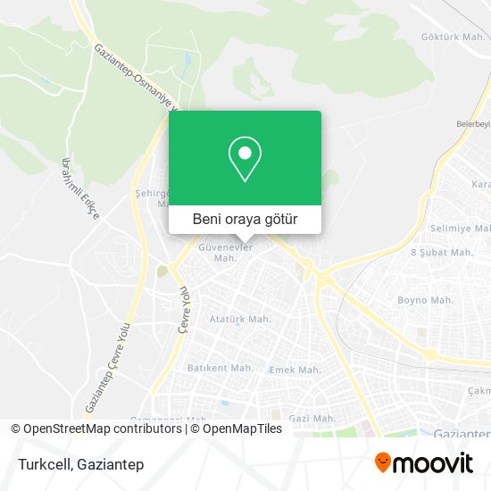 Turkcell harita