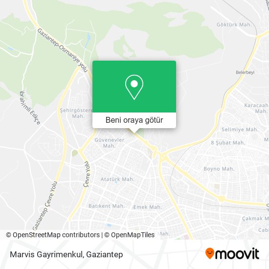 Marvis Gayrimenkul harita
