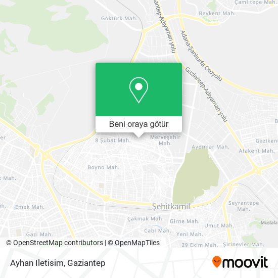 Ayhan Iletisim harita