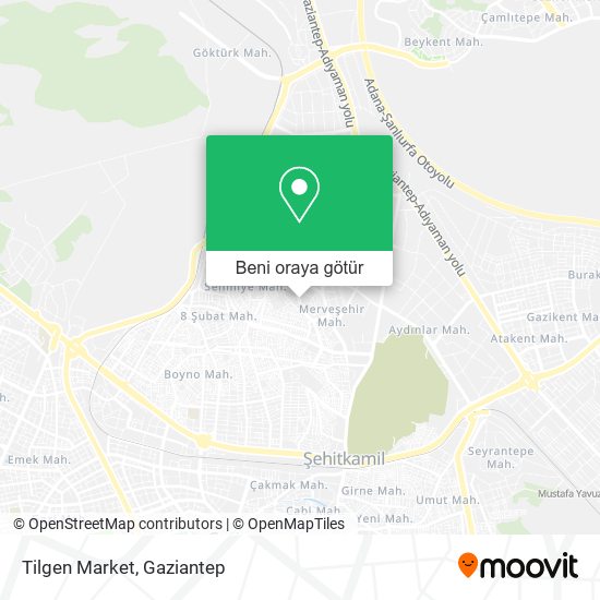 Tilgen Market harita