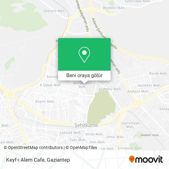 Keyf-i Alem Cafe harita