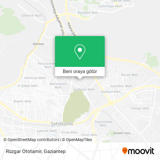 Rüzgar Ototamir harita