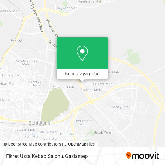Fikret Usta Kebap Salonu harita