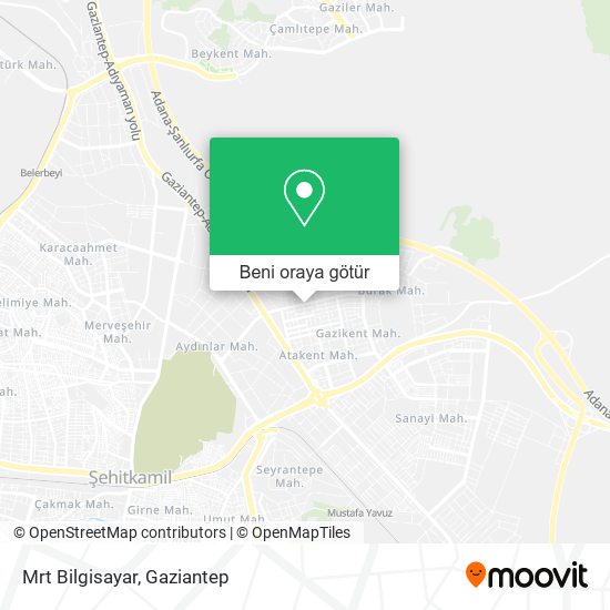 Mrt Bilgisayar harita
