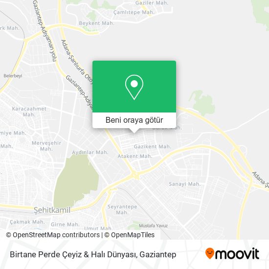 Birtane Perde Çeyiz & Halı Dünyası harita