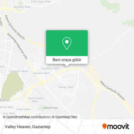 Valley Heaven harita